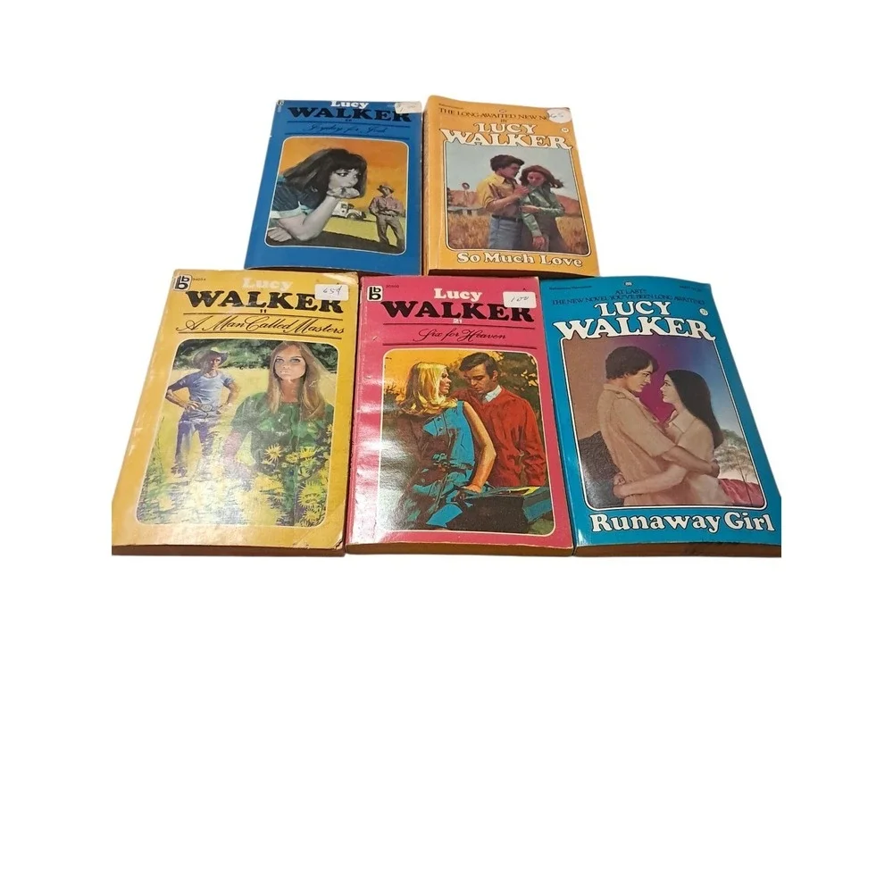 Lucy Walker Romance Lot.  Book 33, 26, 21, 11, 34